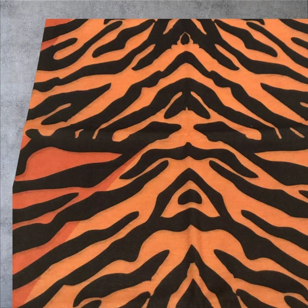 TIGER Big Cat Print 16 n 1 Neck Gaiter Dust Mask Face Cover Biker Rag